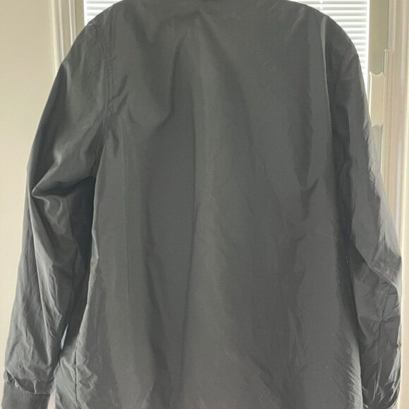 VANS Jacket "Off the Wall Classic" Snap Button Black Windbreaker size: Small - Picture 4 of 4